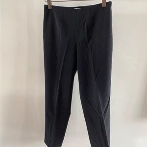 Armani Collezioni Elegant Black Dress Pants